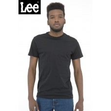 Lee Crew Neck T-shirt 2 Pack - Black Lee Crew Neck T-shirt 2 Pack - Black