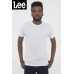 Lee Crew Neck T-shirt 2 Pack - White