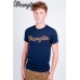 Wrangler Logo T-shirt 2 Pack - Navy And Grey