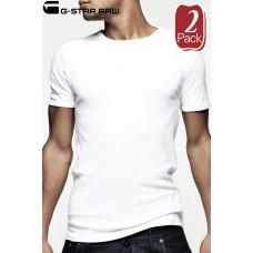 G-star Raw Base Crew Neck T-shirt Twin Pack - White