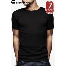 G-star Raw Base Crew Neck T-shirt Twin Pack - Black