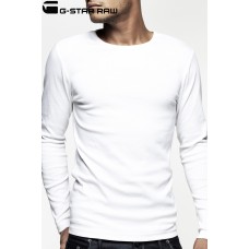 G-star Raw Base Crew Neck Long Sleeve T-shirt - White