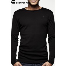 G-star Raw Base Crew Neck Long Sleeve T-shirt - Black