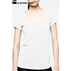 G-star Raw Base Deep Crew Neck T-shirt - White