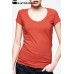 G-star Raw Base Deep Crew Neck T-shirt - Light Scarlet