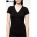 G-star Raw Base Deep V Neck T-shirt - Black