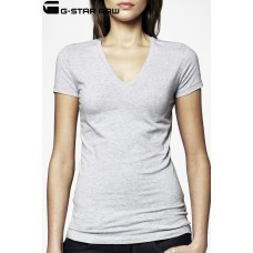 G-star Raw Base Deep V Neck T-shirt - Grey