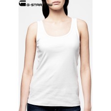 G-star Raw Base Deep Crew Neck Sleeveless T-shirt - White