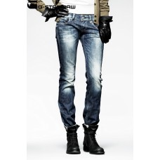 G-star Raw 3301 Women's Straight Jeans - Rugby Wash