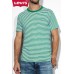 Levi's Sunset Tee - Palmerstripe Pine Green