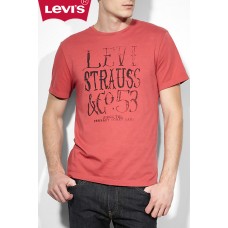 Levi's Graphic Tee - Coral Red