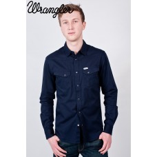 Wrangler Western Shirt - Navy