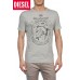 Diesel T-coin-r T-shirt - Grey
