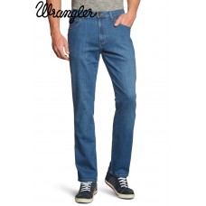 Wrangler Arizona Stretch Jeans - Cracked Bleach
