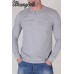 Wrangler Dean Granddad T-shirt - Mid Grey Melange