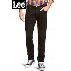 Lee Luke Slim Tapered Jeans - Clean Black