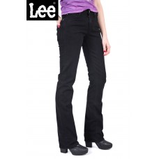 Lee Marion Straight Jeans - Clean Black