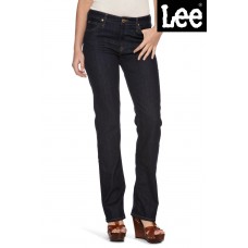 Lee Marion Straight Jeans - Solid Blue