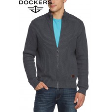 Dockers Zip Front Sweater - Steelhead