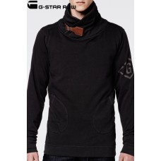 G-star Raw Entac Collar Sweat - Black G-star Raw Entac Collar Sweat - Black