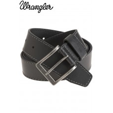 Wrangler Stitched Belt - Black