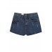 Imogen - High Waisted Denim Shorts