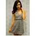 Verity - Stripy Skater Dress