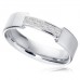 0.50ct, Vs1/f, 5mm Diamond Wedding Ring