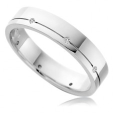 0.05ct Vs/g Diamond Set Wedding Band 0.05ct Vs/g Diamond Set Wedding Band