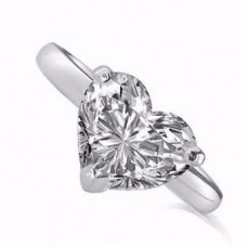 Heart Shaped Diamond Ring