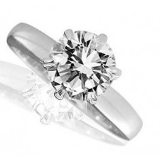 Round Solitaire Diamond Ring