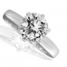 Round Solitaire Diamond Ring