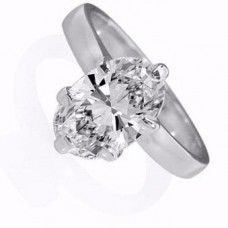 Oval Cut Diamond Ring