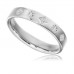 0.12ct Vs/g Platinum Diamond Set Wedding Ring