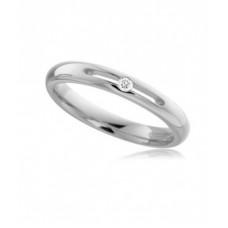 0.10ct Si2/h Round Diamond Wedding Band