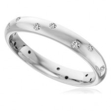 0.16 Si1/de 3mm Diamond Wedding Ring