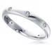 0.20ct Si/fg Round Diamond 3mm Wedding Ring