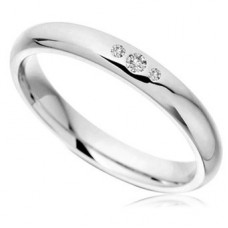 0.03ct Vs/g  Diamond Wedding Ring
