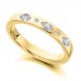 3mm Marquise & Round Diamond Wedding Ring