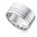 10mm Round Diamond Wedding Ring