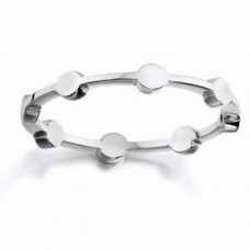 Platinum, Shaped Wedding Ring, Size O Platinum, Shaped Wedding Ring, Size O