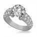 Unique Vintage Round Diamond Ring