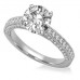 Classic Round Diamond Vintage Ring