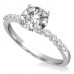 Shoulder Set Diamond Engagement Ring