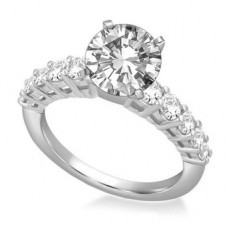 Shoulder Set Diamond Engagement Ring