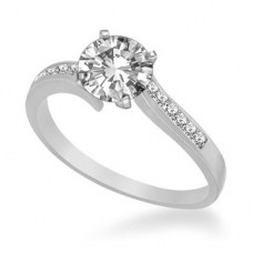 Shoulder Set Diamond Engagement Ring Shoulder Set Diamond Engagement Ring