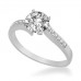 Shoulder Set Diamond Engagement Ring Shoulder Set Diamond Engagement Ring
