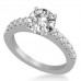 Shoulder Set Diamond Engagement Ring