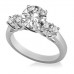Shoulder Set Diamond Engagement Ring