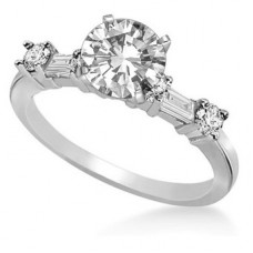Shoulder Set Diamond Engagement Ring Shoulder Set Diamond Engagement Ring